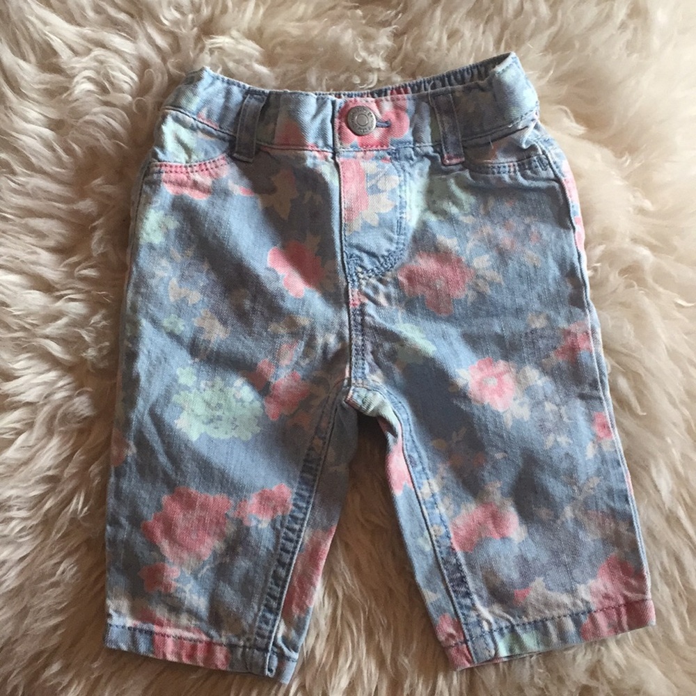 Oshkosh 3m floral jeans